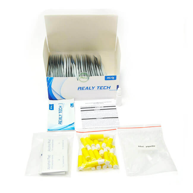 Cassette de prueba rápida de la influenza antígeno de SARS-COV-2 COV-2
