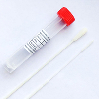 Desechable Flocked Swab Nasal Estéril Swab Oral Swab Swab Swab Nasal Colección