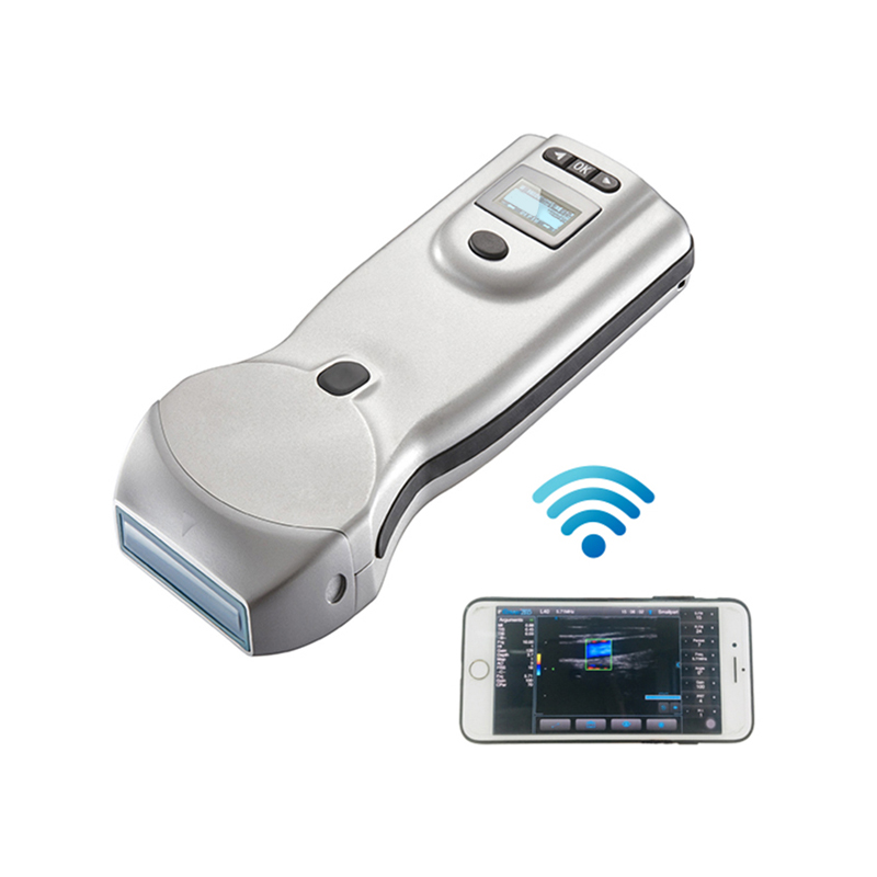 Nuevo Mini WiFi Portátil Doble Cabeza Doppler Doppler Sonda de ultrasonido inalámbrico escáner