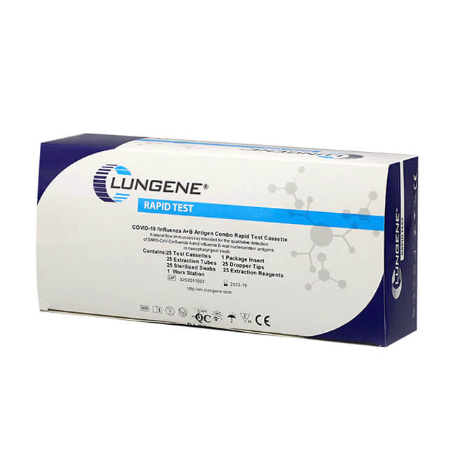 Colongne Covid-19 Antigen Influenza AB Rapid Test Combo Cassette aprobado