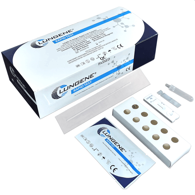 Kit de prueba de antígeno estándar Covid-19 con alta precisión