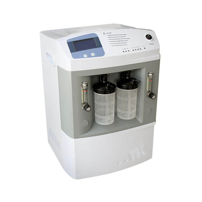 Generador de oxígeno del concentrador de oxígeno de flujo para uso doméstico